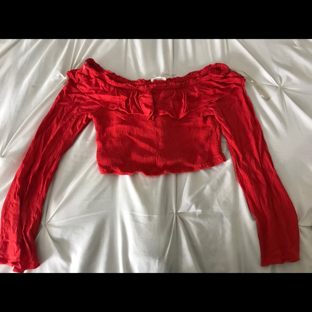 flowy crop top